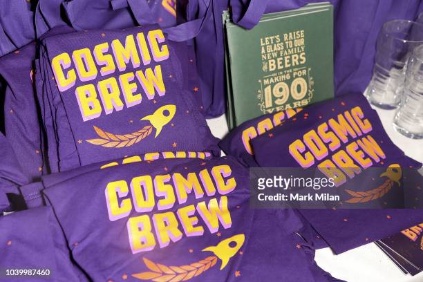 General view at the Union Club as Professor Brian Cox discovers the world of brewing as he launches 'Cosmic Brew' at The Union Club on September 25,...