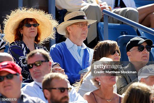 Actor Gene Wilder attends day thirteen of the 2010 U.S. Open at the USTA Billie Jean King National Tennis Center on September 11, 2010 in the...