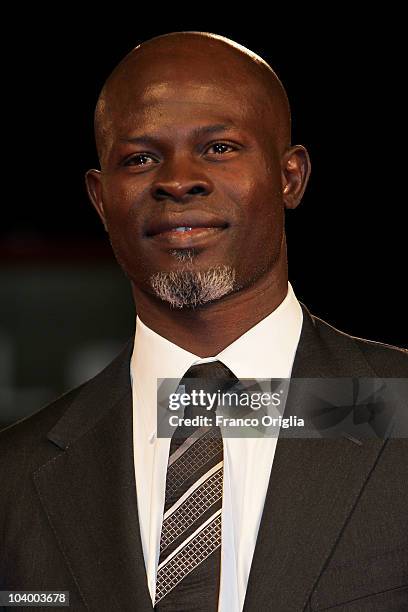 Actor Djimon Hounsou attends "The Tempest" world premiere during the 67th Venice Film Festival at the Sala Grande Palazzo Del Cinema on September 11,...