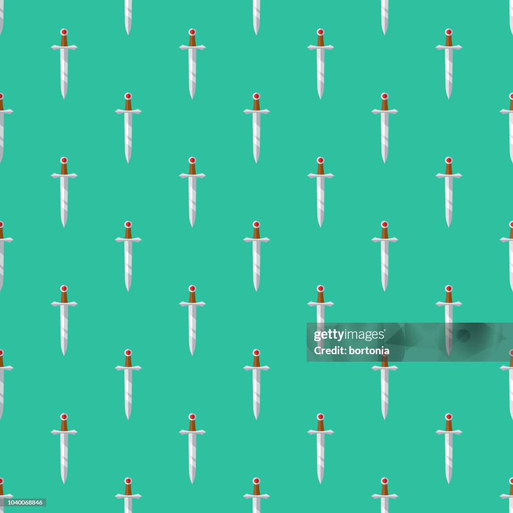 Sword Seamless Pattern