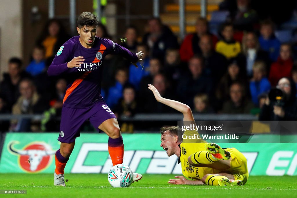 Oxford United v Manchester City - Carabao Cup Third Round
