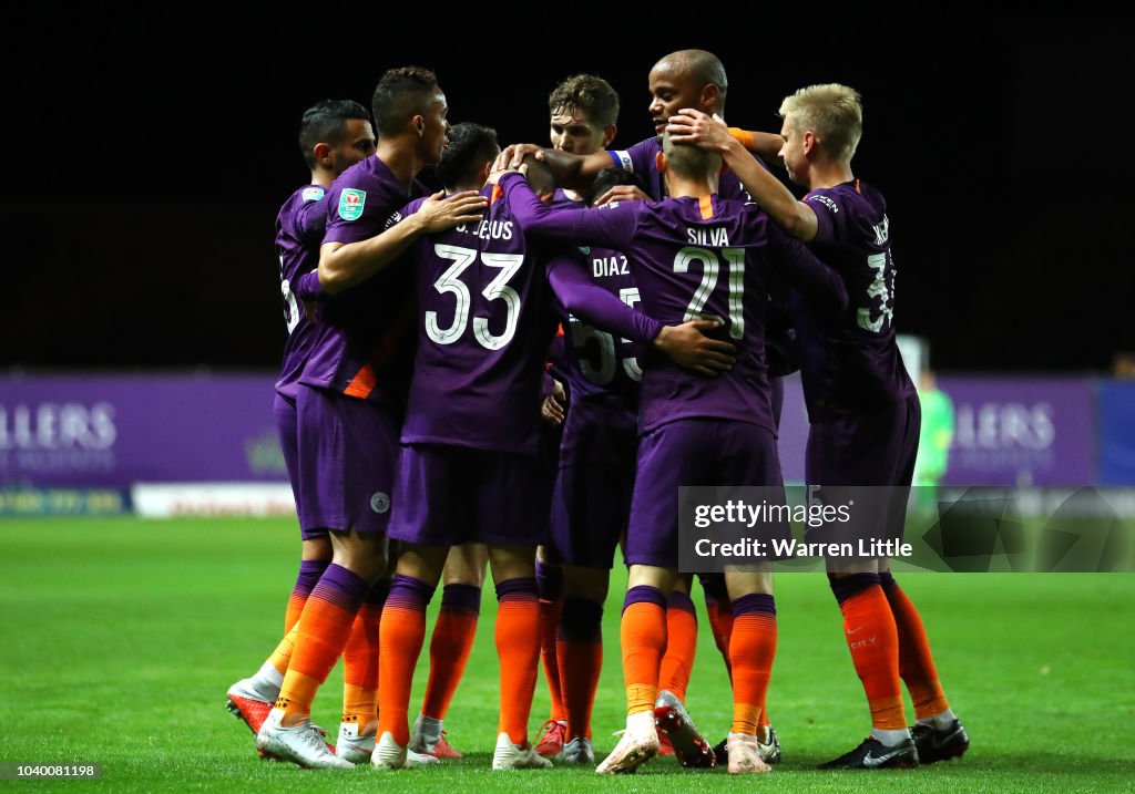 Oxford United v Manchester City - Carabao Cup Third Round