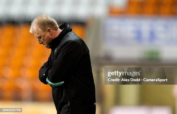 Queens Park Rangers manager Steve McClaren during the Carabao Cup Third Round match between Blackpool and Queens Park Rangers at Bloomfield Road on...