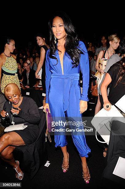 Creative director Kimora Lee Simmons attends the Z Spoke by Zac Posen Spring 2011 fashion show during Mercedes-Benz Fashion Week at The Theater at...