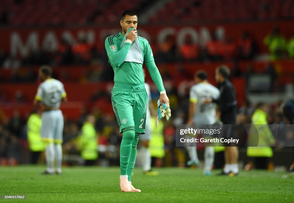 Manchester United v Derby County - Carabao Cup Third Round