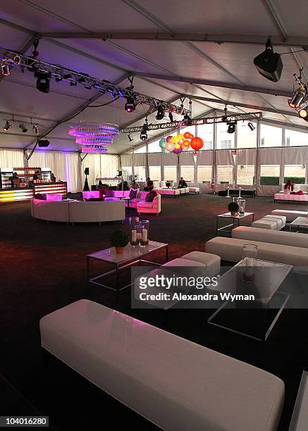 General view of atmosphere at "The Conspirator" premiere after party at the vitaminwater Backyard during the 2010 Toronto International Film Festival...
