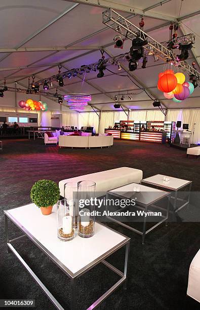 General view of atmosphere at "The Conspirator" premiere after party at the vitaminwater Backyard during the 2010 Toronto International Film Festival...