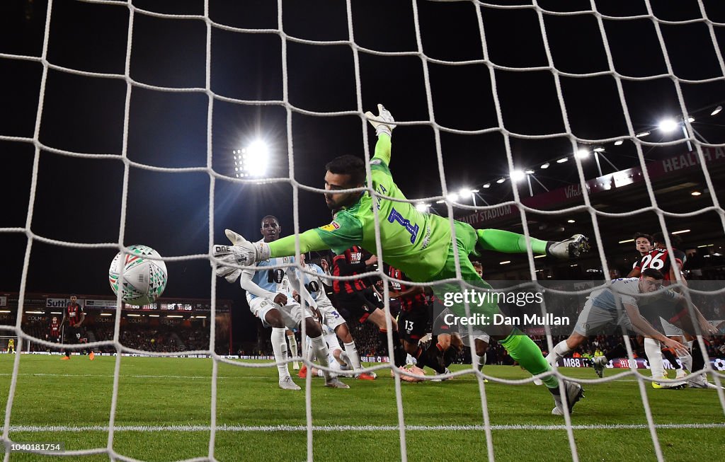 AFC Bournemouth v Blackburn Rovers - Carabao Cup Third Round