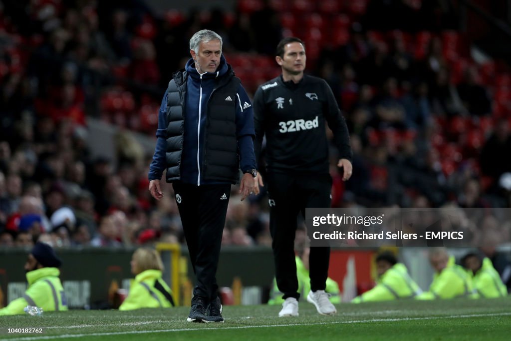 Manchester United v Derby County - Carabao Cup - Third Round - Old Trafford