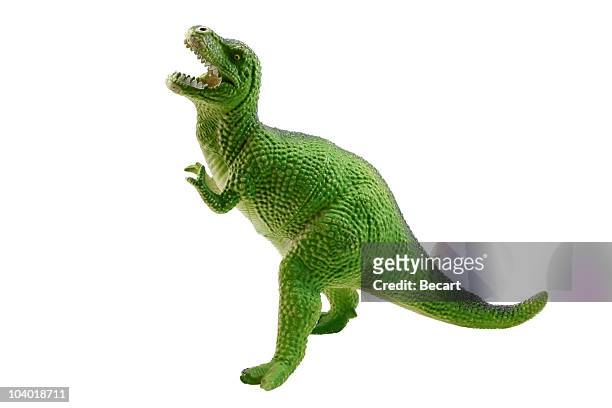 tyrannosaur - giocattoli foto e immagini stock