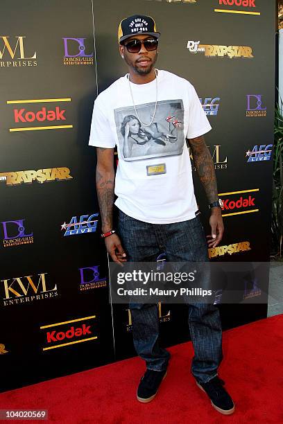 Rasual Butler arrives at the Pre-VMA Summer Soiree presented by Def Jam Rapstar and Kodak on September 11, 2010 in Brentwood, California.