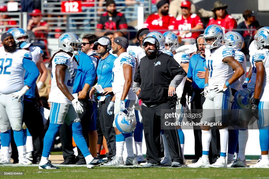 Detroit Lions v San Francisco 49ers