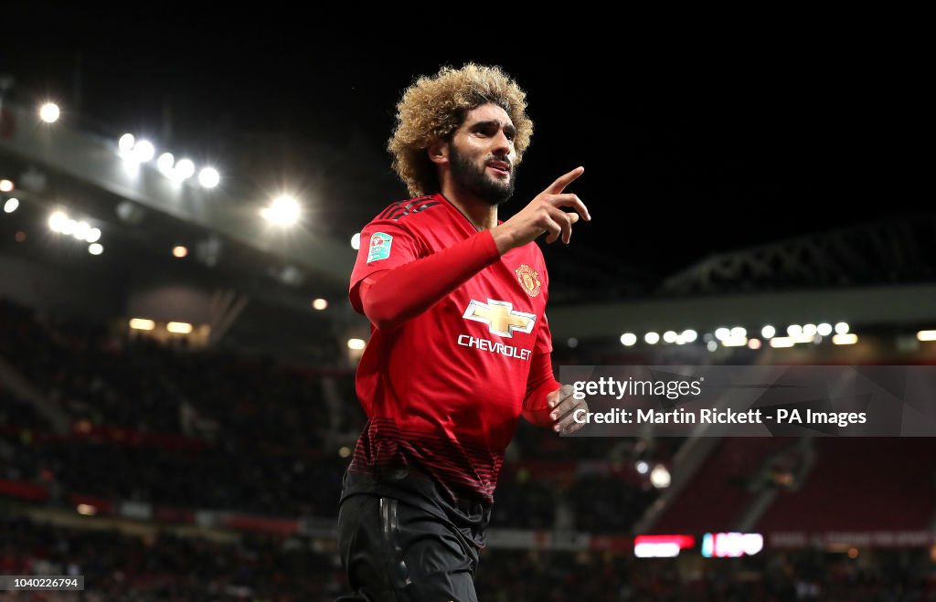 Manchester United v Derby County - Carabao Cup - Third Round - Old Trafford
