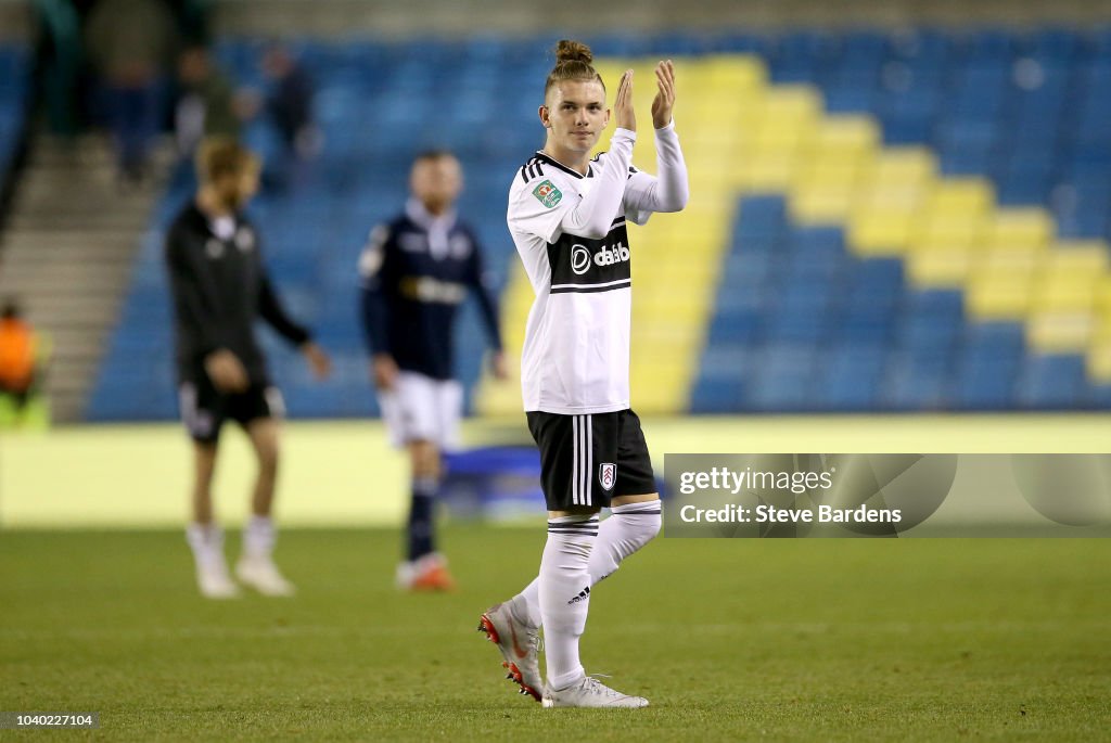 Millwall v Fulham - Carabao Cup Third Round