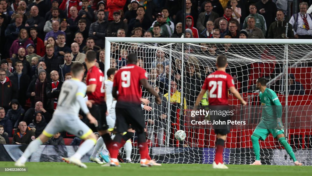 Manchester United v Derby County - Carabao Cup Third Round