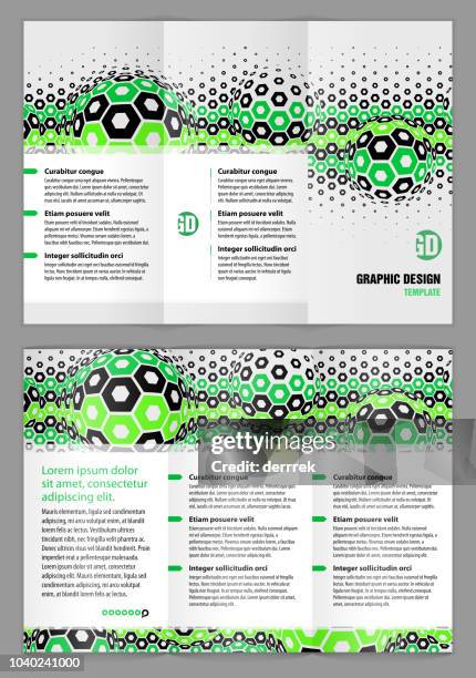 Generic Leaflet Example Leaflet Design Example High-Res Vector Graphic - Getty Images