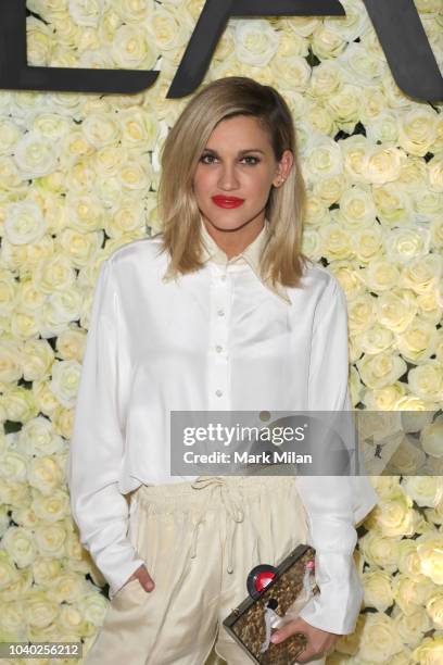 Ashley Roberts attends the Olay celebrity and influencer launch event held at Sky Garden on September 25, 2018 in London, England.