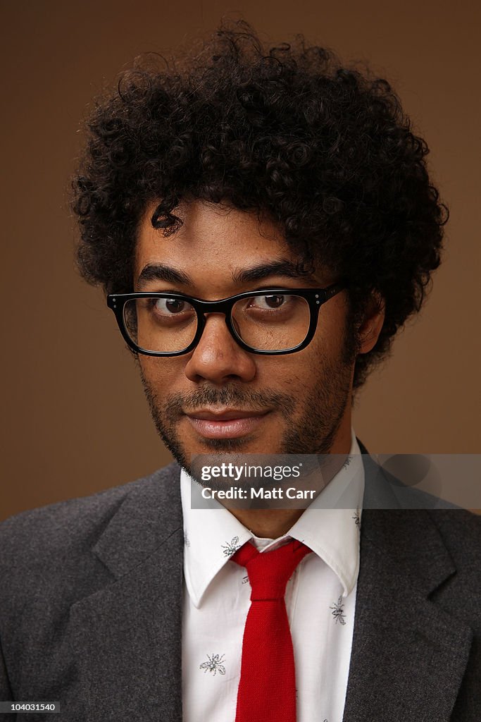 Director Richard Ayoade From Submarine Poses For A Portrait During director-richard-ayoade-from-submarine-poses-for-a-portrait-during
