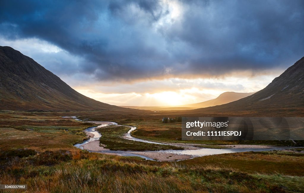 Glencoe view over the vally