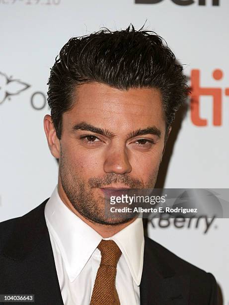 Actor Dominic Cooper attends the "Tamara Drewe" Premiere at Ryerson Theatre during the 35th Toronto International Film Festival on September 12, 2010...