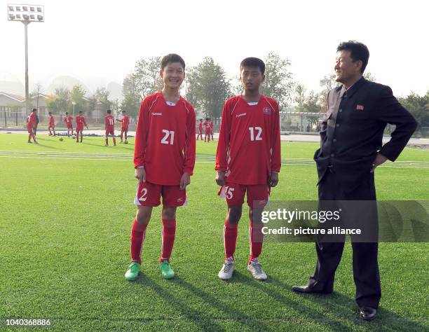 Pyongyang Football Pyongyang International Football School Photos and Premium High Res ...