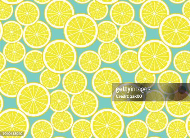 ilustrações de stock, clip art, desenhos animados e ícones de seamless citrus fruit - continuidade