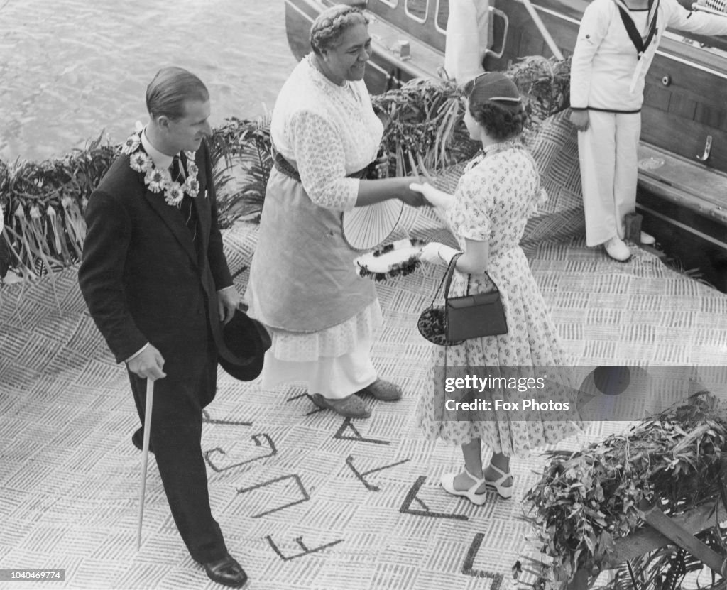 Royal Couple Leave Tonga