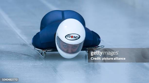 Italian Skeleton Racets 93 Valentina Margaglio Photos & High Res Pictures - Getty Images