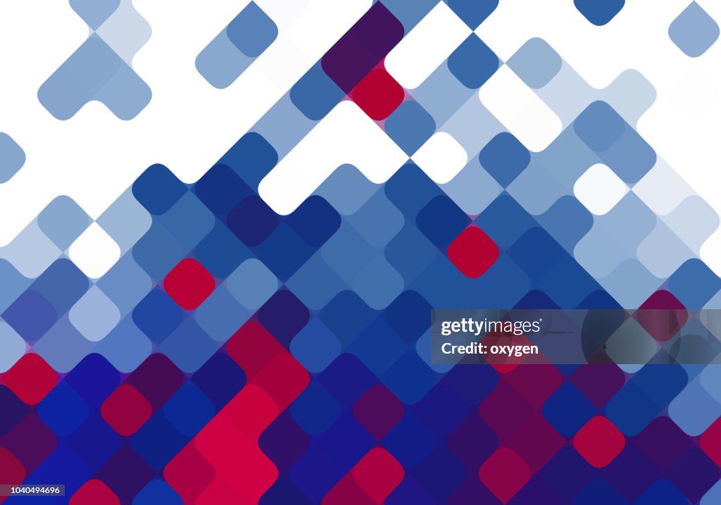 Geometric Mosaic Abstract background