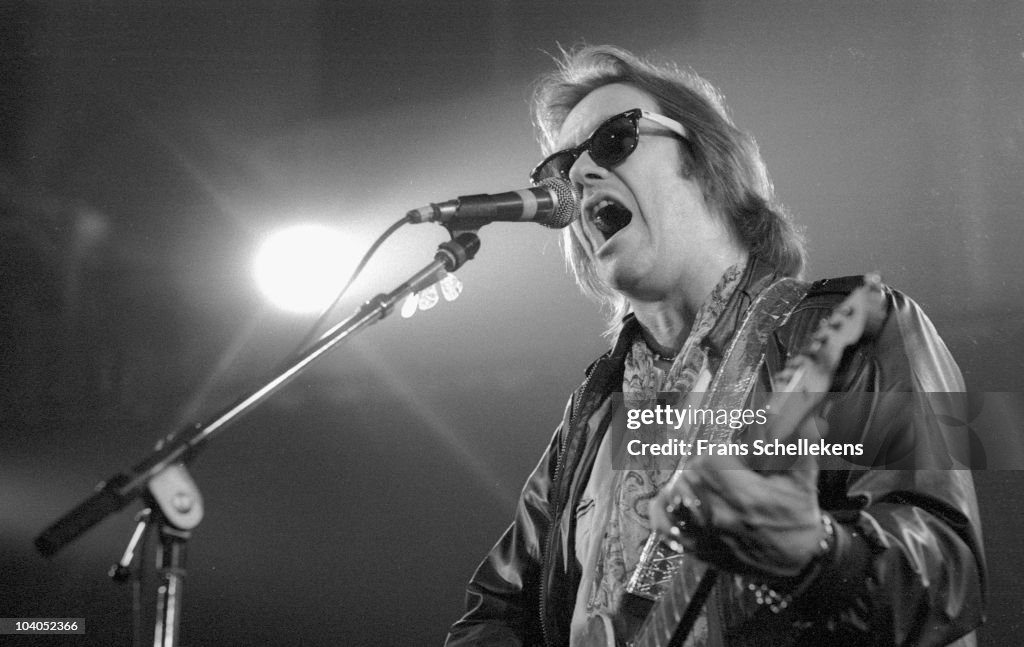 Doug Samis Doug Sahm performs on stage at Paradiso on June 8 1985 in Amsterdam ...