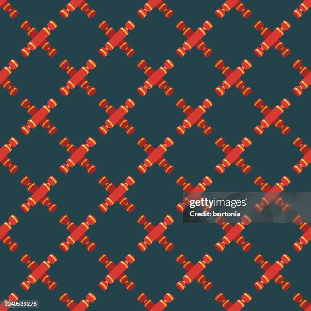 christmas cracker seamless pattern - christmas cracker stock illustrations
