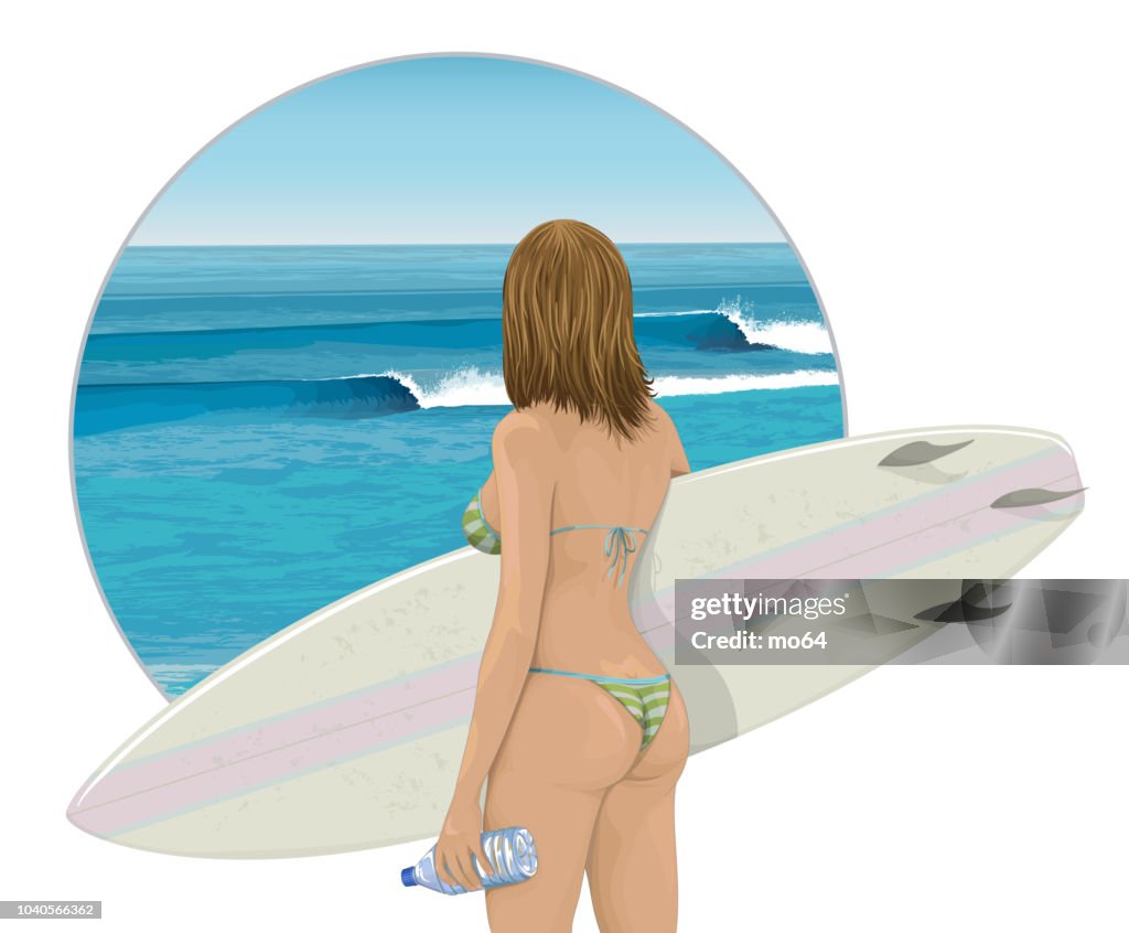 Surfer girl