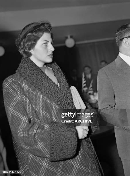 Photo taken on October 20, 1951 shows Princess Soraya of Iran , second wife and Queen Consort of Mohammad Reza Pahlavi, the late Shah of Iran. AFP...