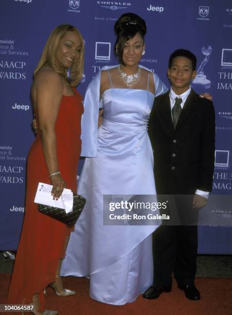 Raven Symone, Mom Lydia Gaulden, and Brother Blaize Pearman