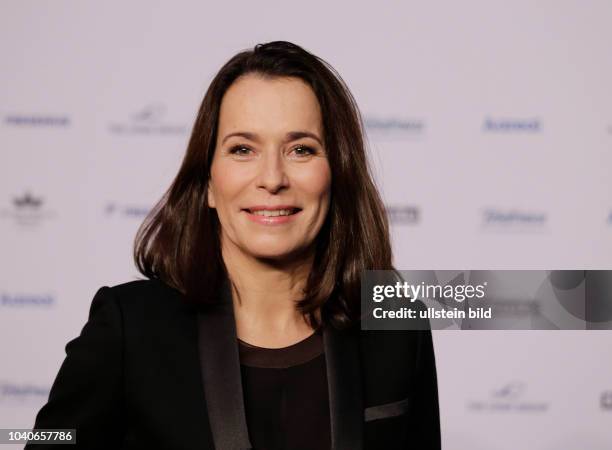 Anne Will, Journalistin, Deutschland, Berlin, Politik und Medien trifft sich beim ARD-Hauptstadttreff 2017,