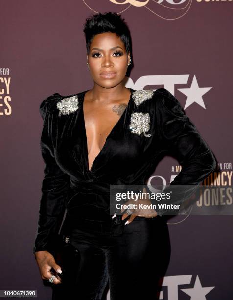 Fantasia Barrino at Q85: A Musical Celebration for Quincy Jones at the Microsoft Theatre on September 25, 2018 in Los Angeles, California.