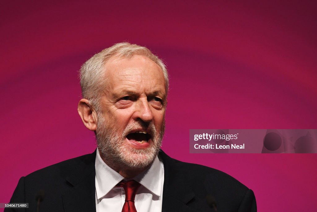 Jeremy Corbyn Addresses Labour Conference