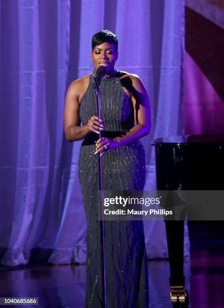 Fantasia Barrino at "Q 85: A Musical Celebration for Quincy Jones" presented by BET Networks at Microsoft Theater on September 25, 2018 in Los...