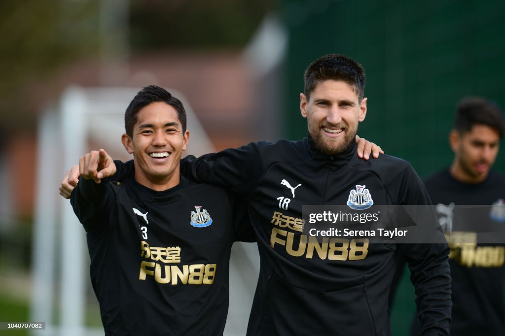 Newcastle United Training Session