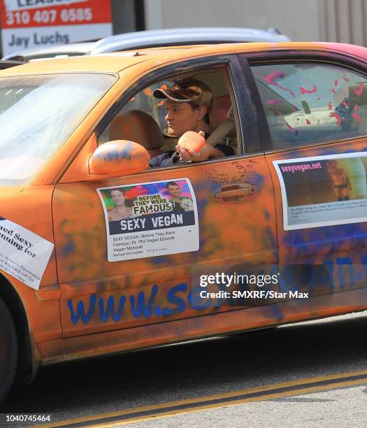 Sexy Vegan is seen on September 25, 2018 in Los Angeles, CA.