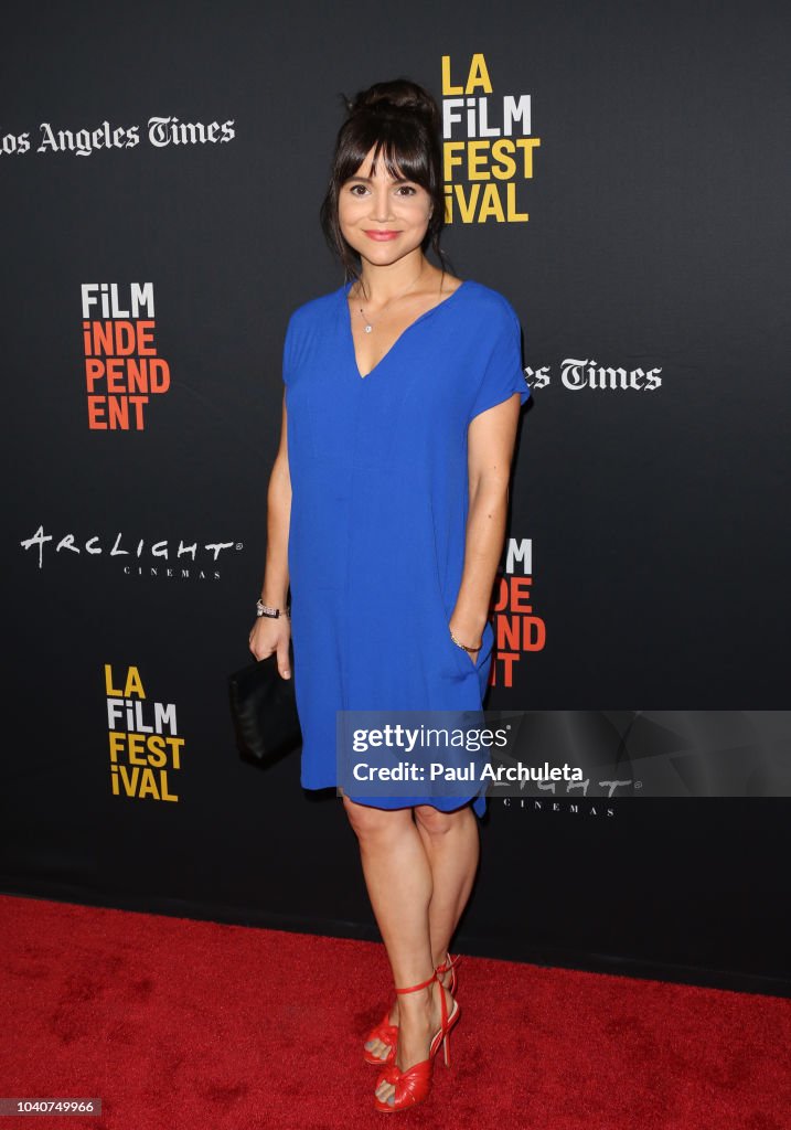 Actress Christina Wren attends the screening of "The Oath" at the