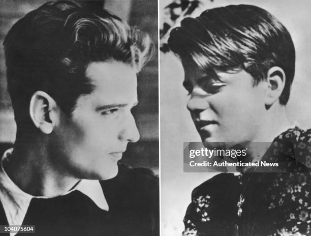 German students Hans Scholl and his sister Sophie , circa 1940. Both were members of the non-violent White Rose resistance group against the Nazis....