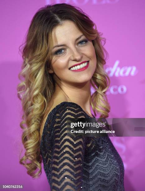 Star Xenia, Princess of Saxony, arrives to the 'InTouch Award 2016' in Duesseldorf, Germany, 29 September 2016. Photo: HENNING KAISER/dpa | usage...