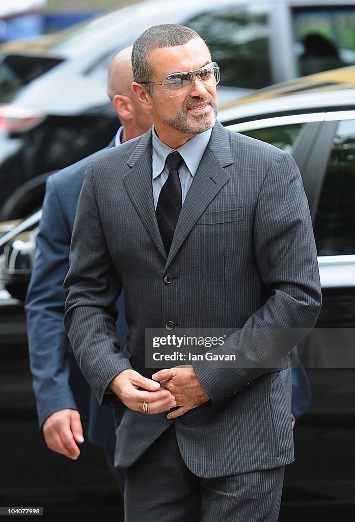 George Michael Appears At Court For Driving Offences  - Sentencing