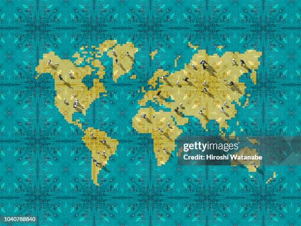 Map Golden Computer 924 Golden World Map Stock Photos, High-Res Pictures, and Images ...