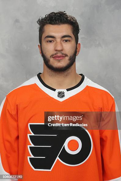 Phil Varone of the Philadelphia Flyers poses for his official… News