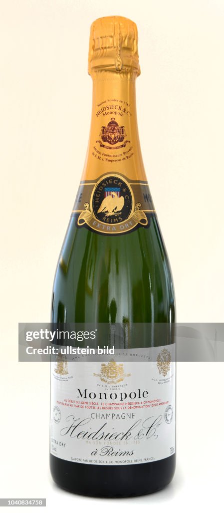 Flasche Heidsieck Monopole Champagner