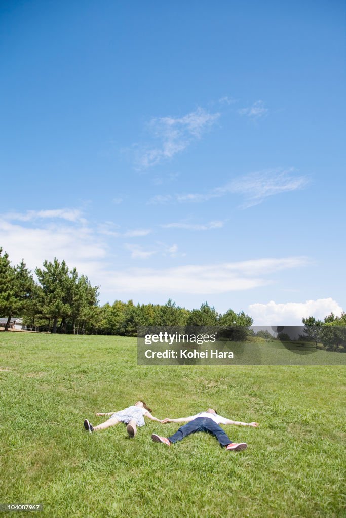Couple in the park
