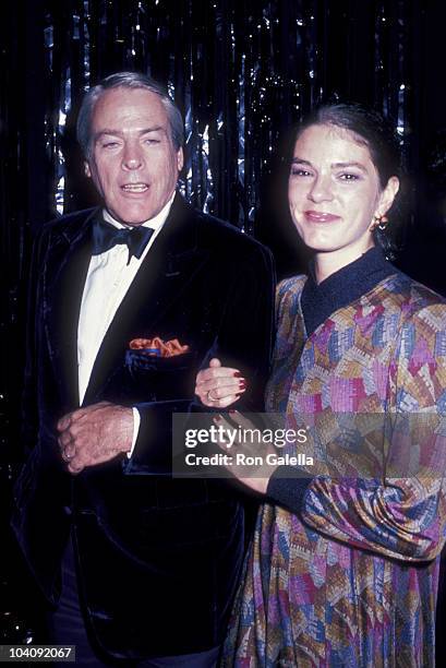 Actor Kevin McCarthy and wife Kate Crane attend the taping of "Bob Hope's 30th Anniversary Party" on January 11, 1981 at NBC Studios in Burbank,...