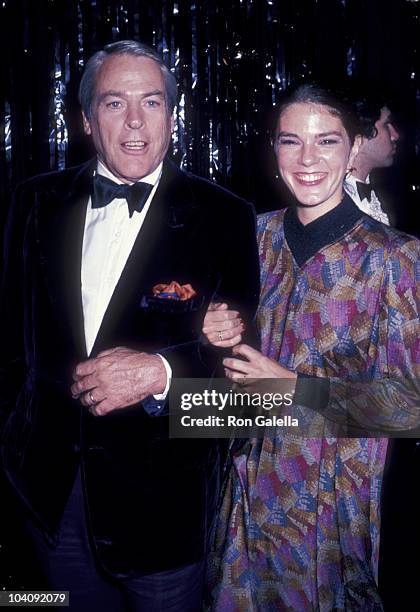 Actor Kevin McCarthy and wife Kate Crane attend the taping of "Bob Hope's 30th Anniversary Party" on January 11, 1981 at NBC Studios in Burbank,...